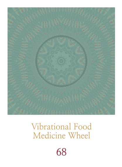 Vibrational Food Medicine Wheel