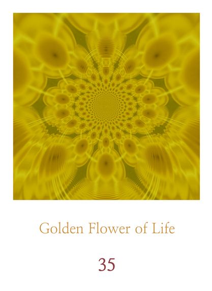 Golden Flower of life